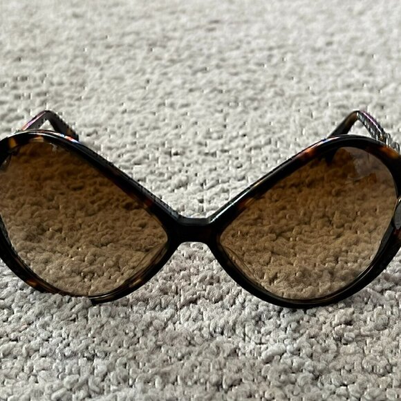 Moschino Womens Sunglasses Brown Leopard Frame Cat Eye Anti UV M 3708-S - Picture 2 of 12